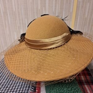 Miss Bierner Michael Howard 100% Wool Hat made in USA